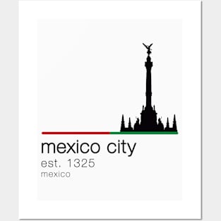 Mexico City design Posters and Art